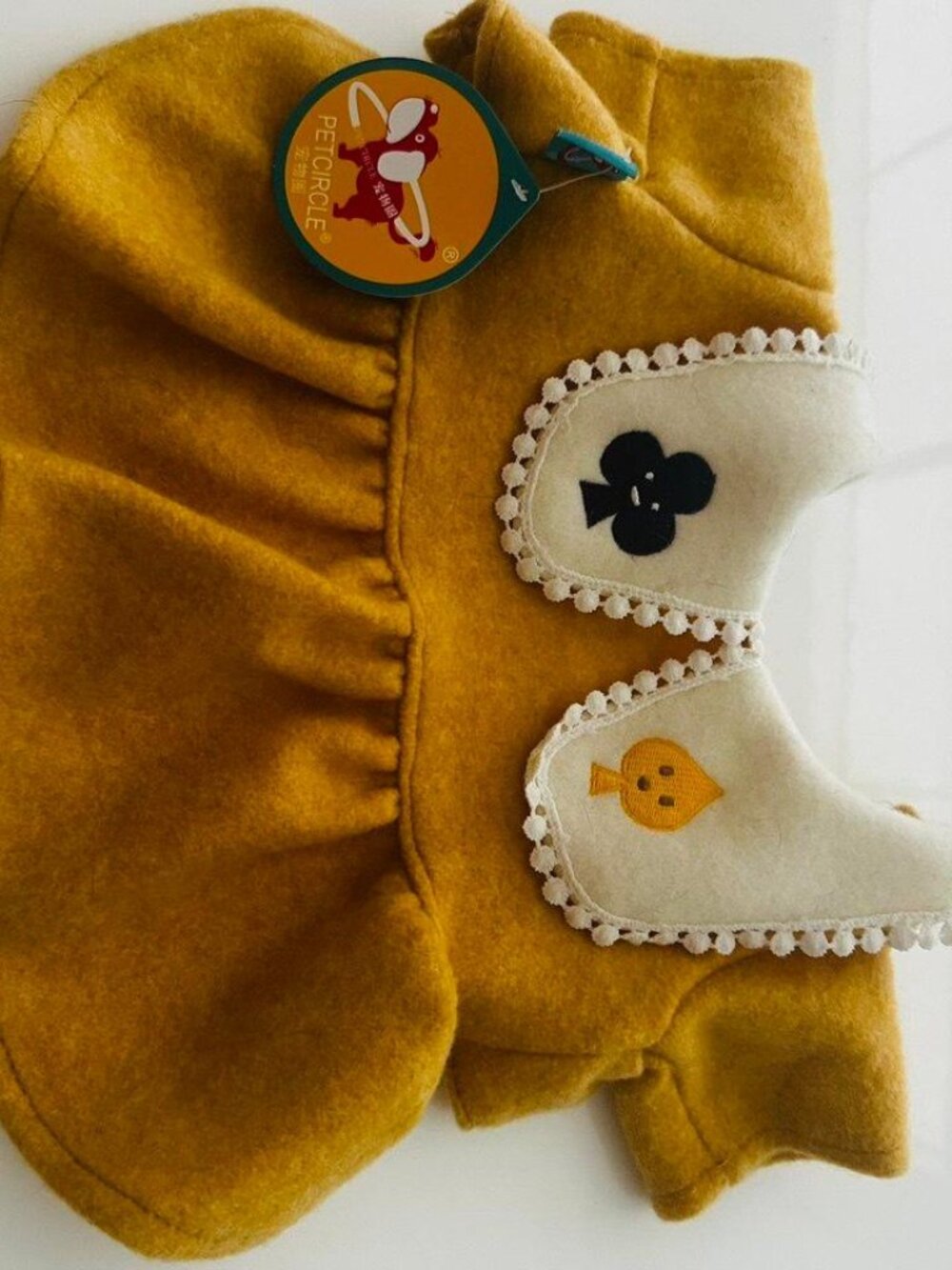 Yellow Jacket Dress Winter Coat Outfit Small Dog